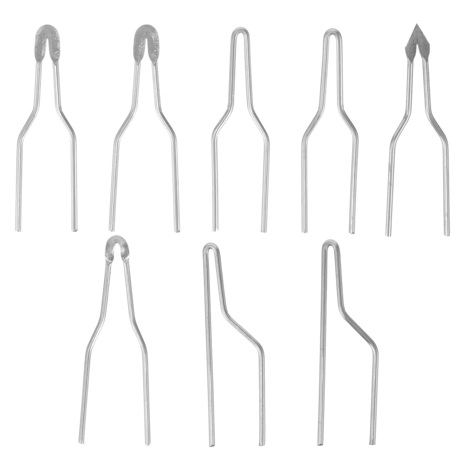 

8pcs High Impedance Wood Burning Tips Pyrography Wire Nibs Steel Pen Replacement Kit for Machine Tool DIY Craft