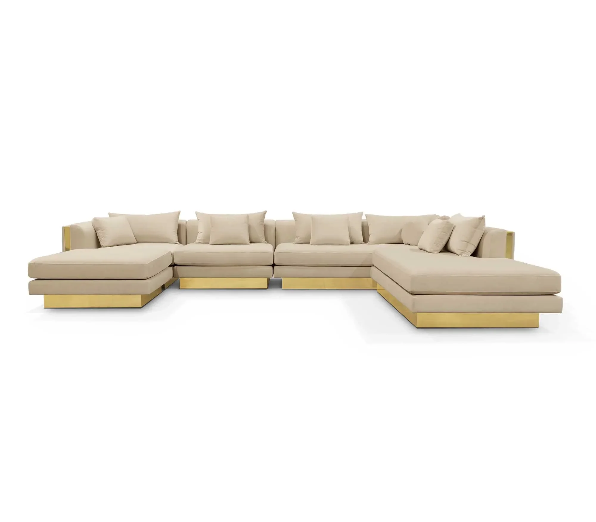 Manufacturer Custom Made Luxury Couch Living Room Sofas Hot Sale Italian Sectional Sofa Set Furniture Living Room Sofa