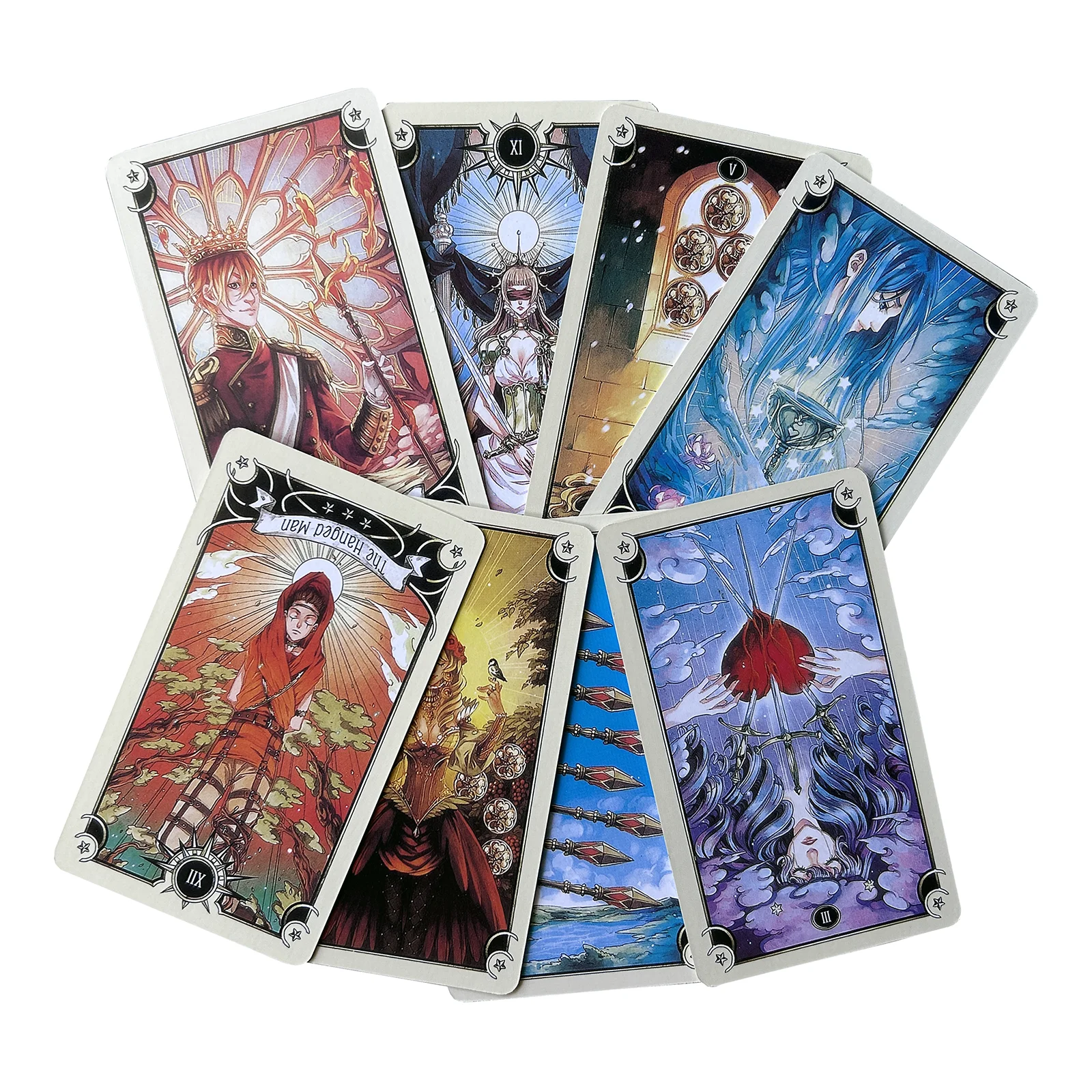 Hot Sell Tarot Cards 12x7 Board Game for Divination Personal Use Tarot Deck Party Games Full English Table Game Outdoor Camping.