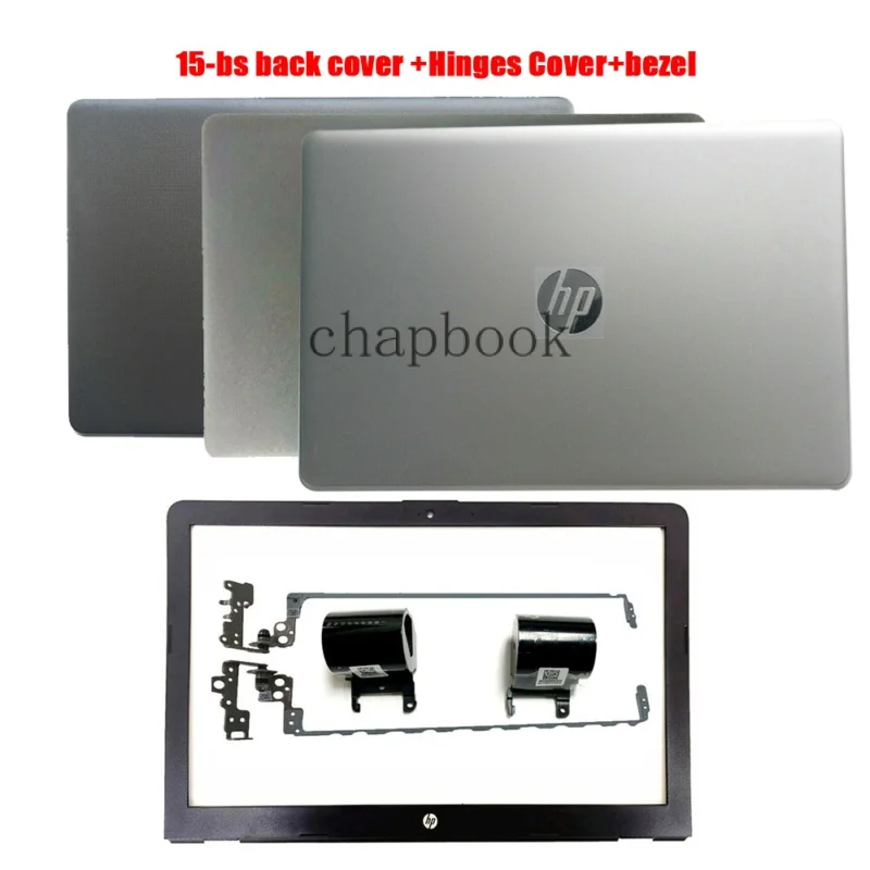 New For HP 15-BS 15T-BR 15-BW Back Cover Top Case   Bezel   Hinges Cover