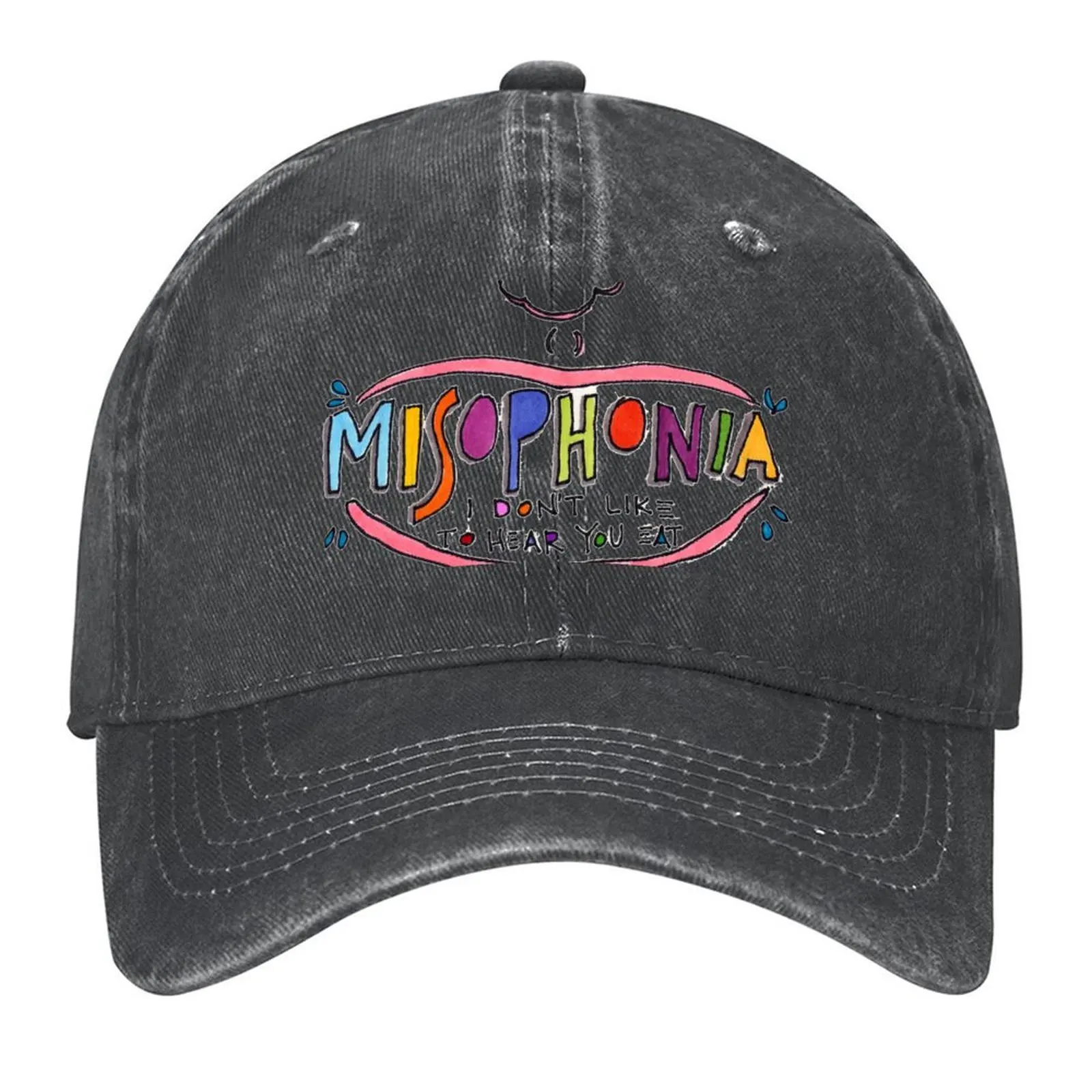 

Misophonia Baseball Cap Mountaineering foam party Hat Designer Hat Funny hats Men's Women's