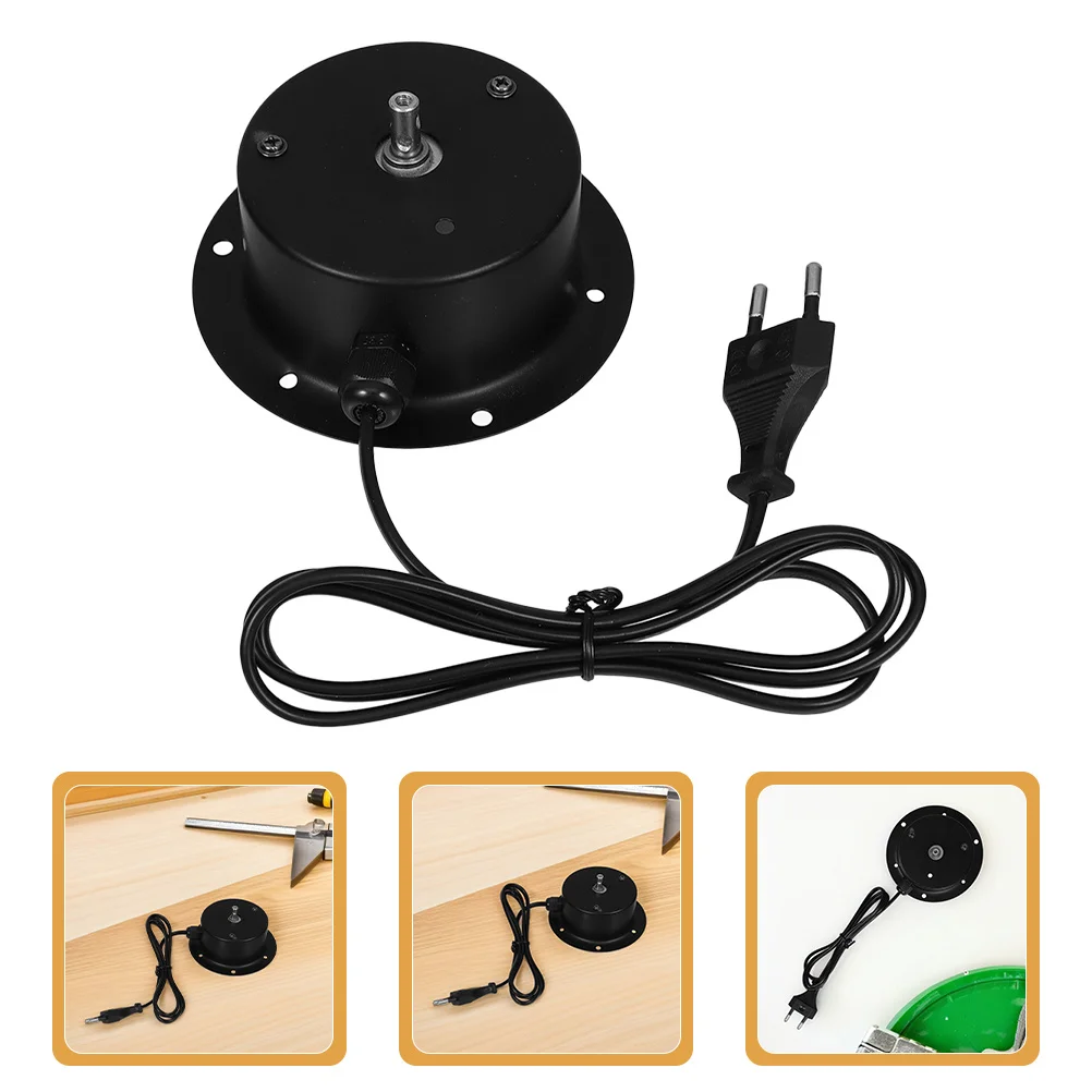 

Rotating Mirror Ball Motor Professional Stage Light Motor for Parties Weddings Clubs Slow Spin Decorative Lighting Eu Plug