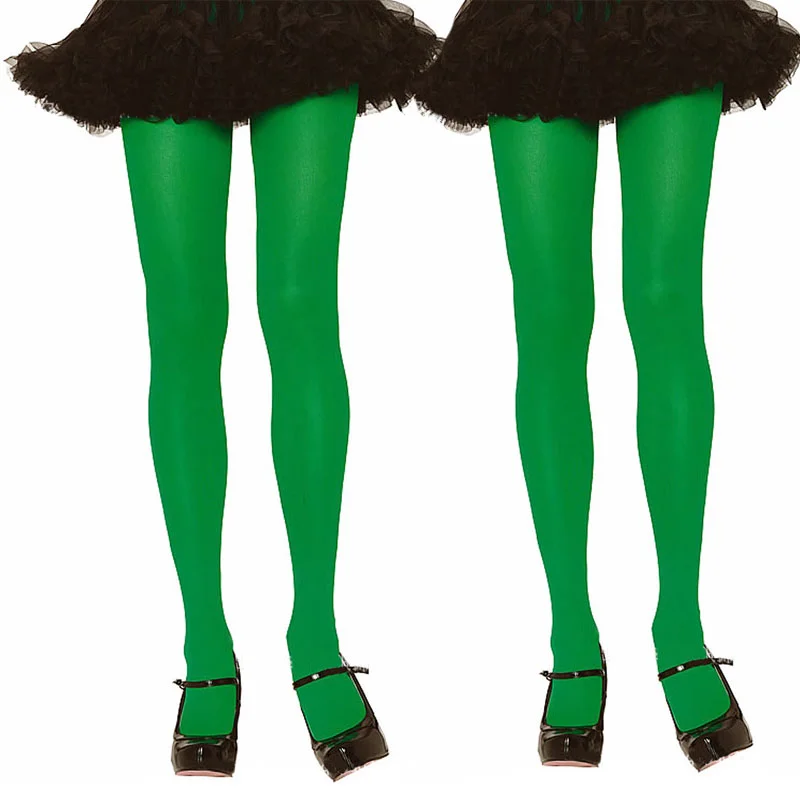 Hot Classic Sexy Women Green Pantyhose Tights Pantyhoses Stockings Fashion  Christmas     Festival