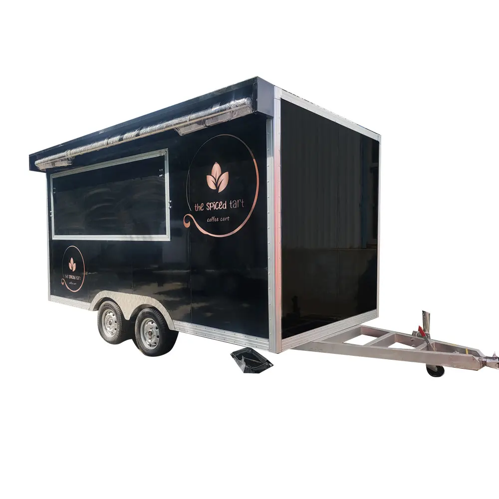 Mobile Food Vending  Trailer Food Truck Mobile Food Trailer With Wheels  Street  For Sale