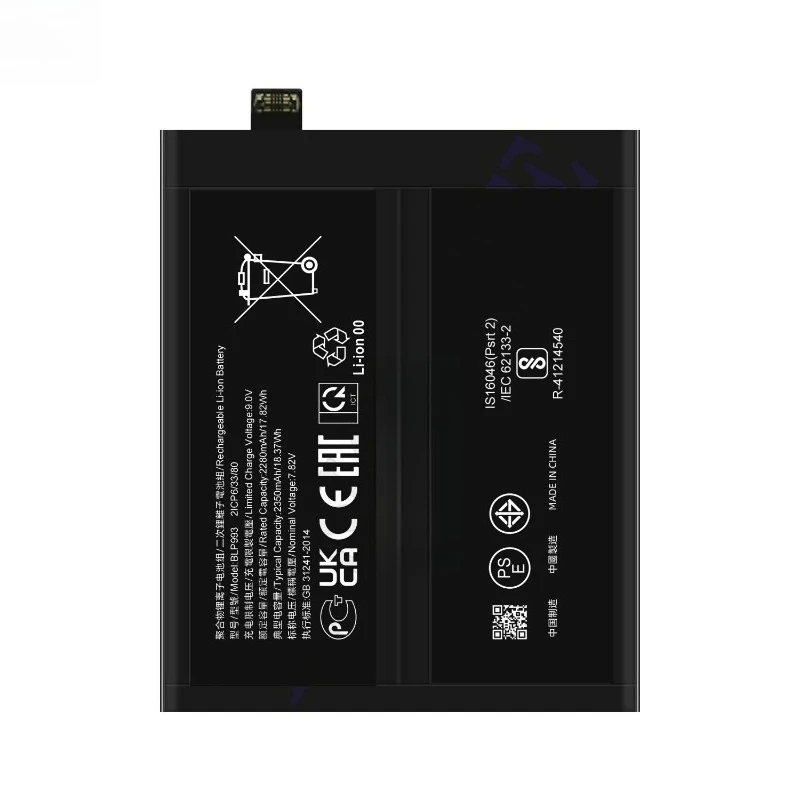 High Quality BLP993 Mobile Phone Battery 7.82V 4700mAh For Oppo Reno10 Pro Plus 5G CPH2521 PHU110 Brand New Replacement Battery