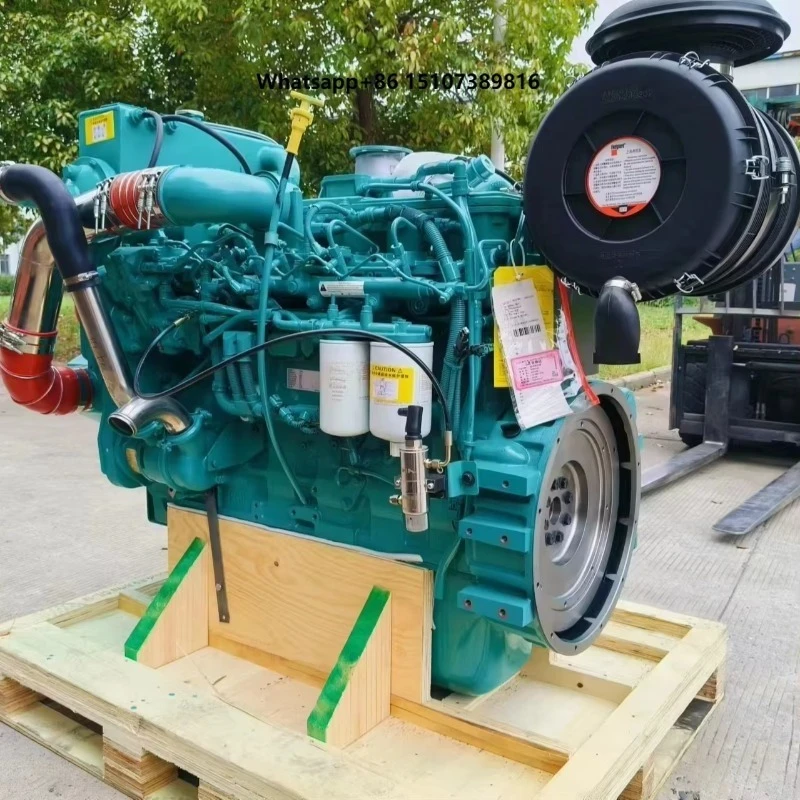 L8.9CMII313 for 40/60/100HP 4-Stroke Engine Assembly Gearbox Electric Start Water Cooling Pump Motor 3.9L