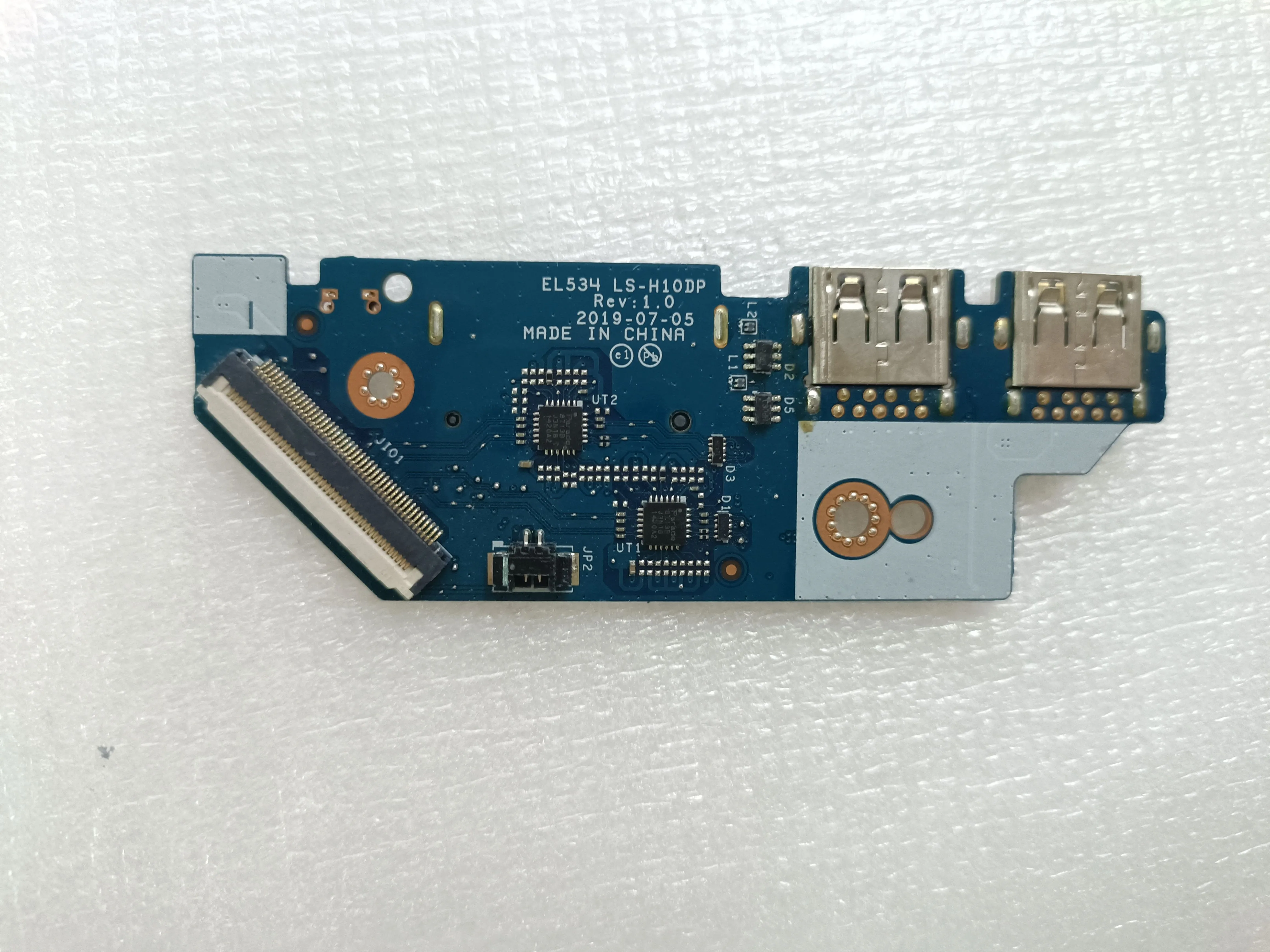 Usado original para lenovo xiaoxin 15 2019 S340-15IWL fl535 placa de interruptor usb LS-H10DP