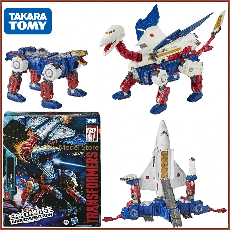 In magazzino trasformatori Takara Tomy serie G Earthrise WFC-E24 Bobcat Robot Anime Action Figures Robot figure modelli regali