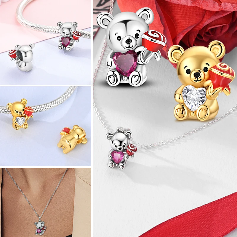 Hypoallergenic S925 Silver Artist Palette Crystal Charm Fit Snake Bracelet Necklace Birthday Gift For Painter Art Student Girls