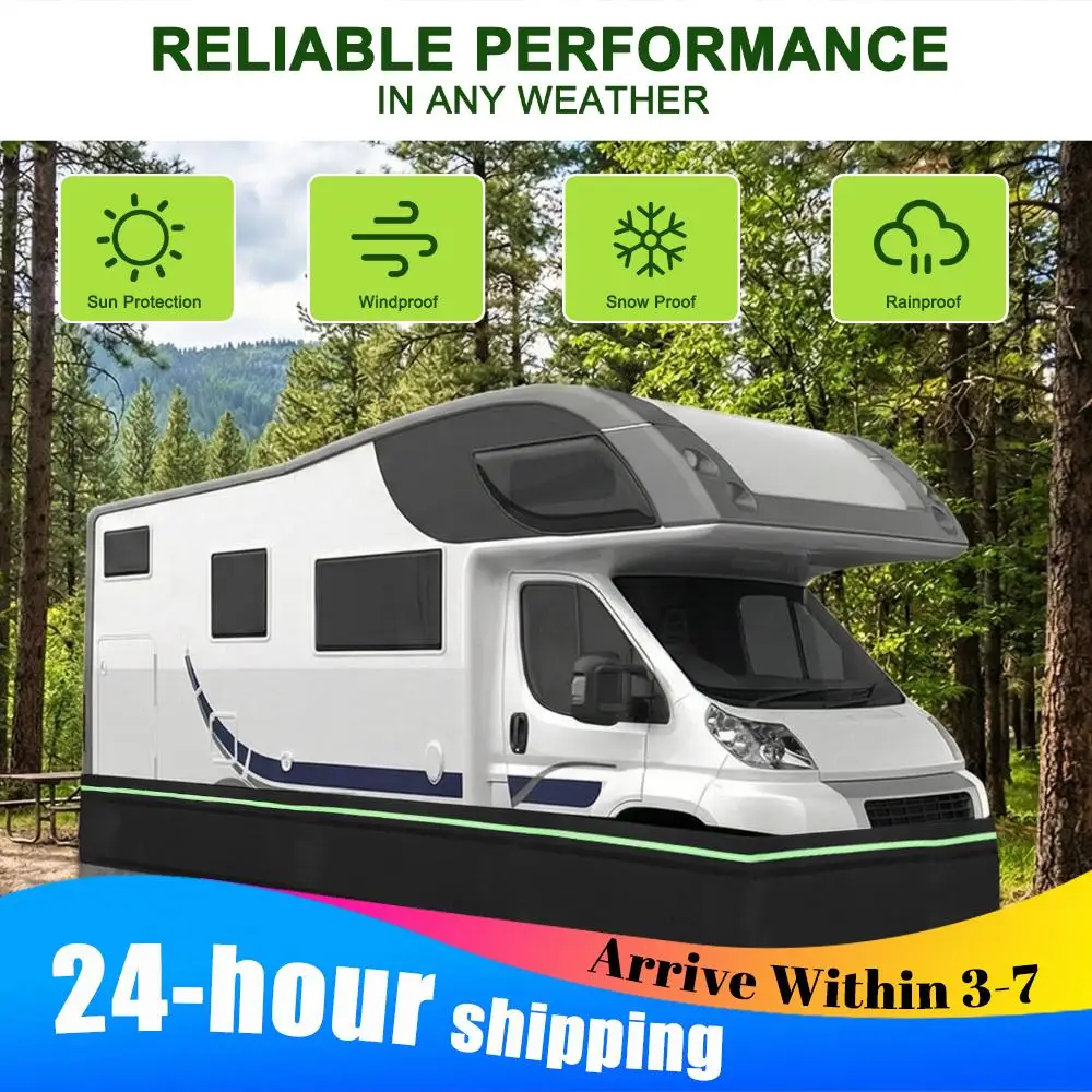 

Windproof Trailer Skirts Easy Installation Thick Mobile House Skirting Waterproof 39.37ft Heightx85.3ft Length for Winter