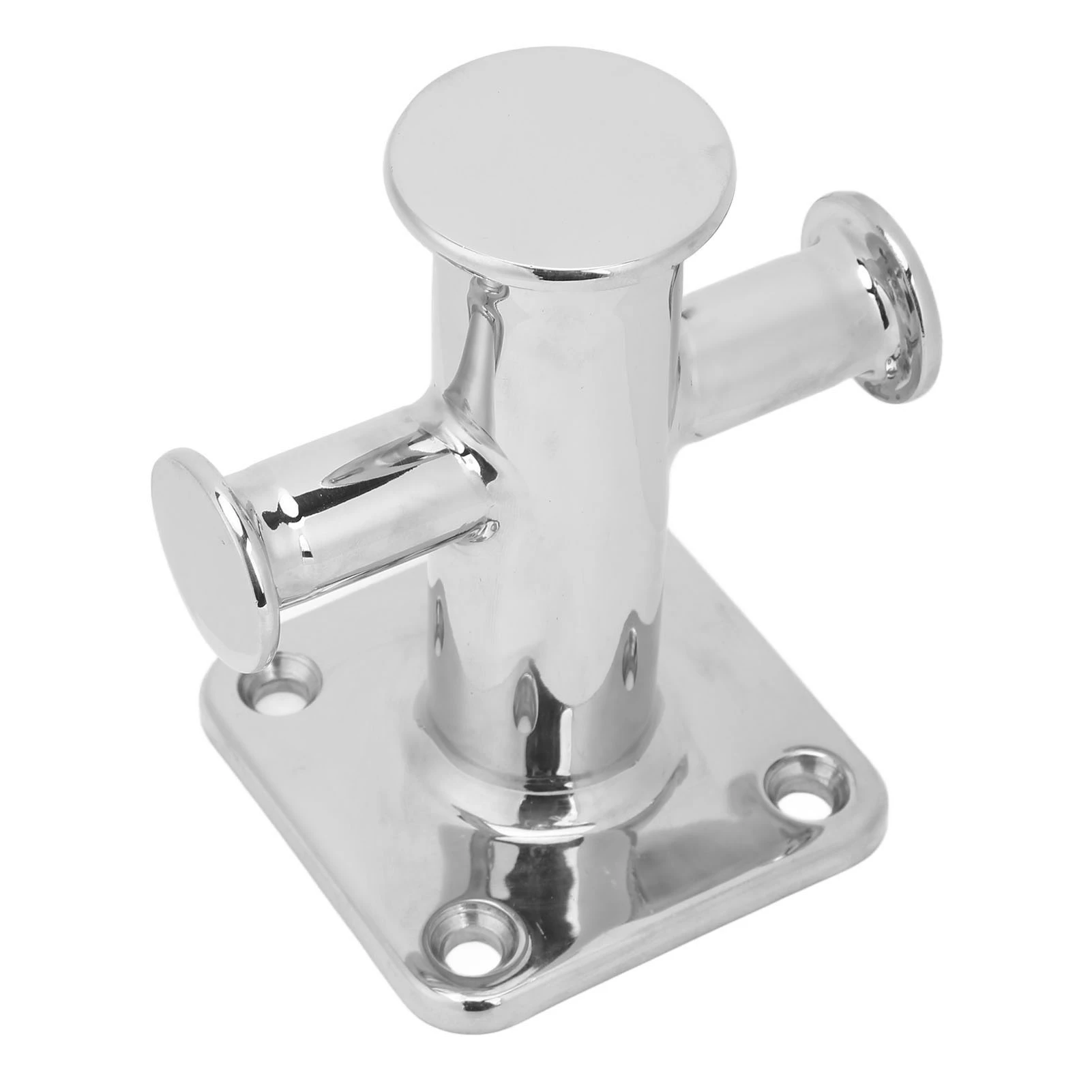 Grampo de amarração para barco, poste de amarração de cabeça única, substituição de grampo de amarração de aço inoxidável para iate, navio, barco de pesca