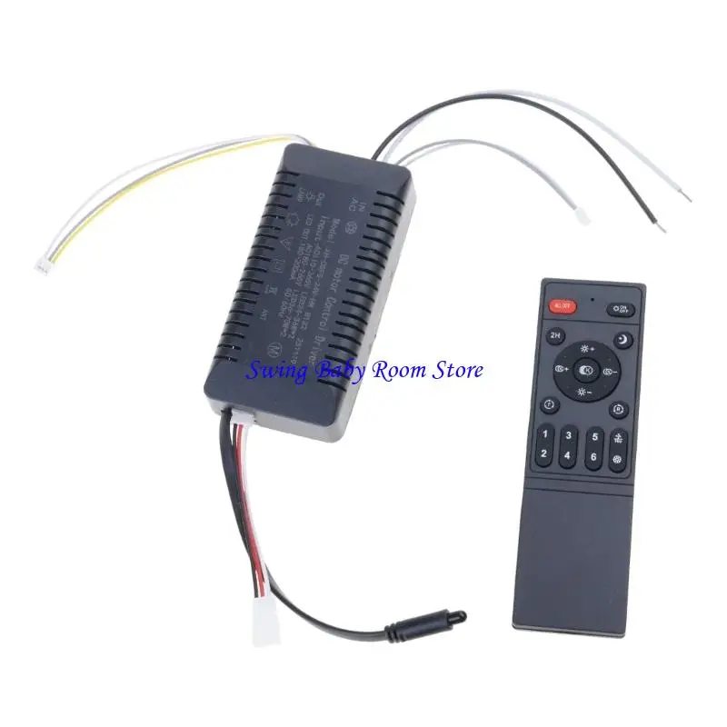 

K1AD Ir Device For Ceiling Admirers 6 Variable Pace Gentle Function ABS Substance And Factory Reinitialize Feature