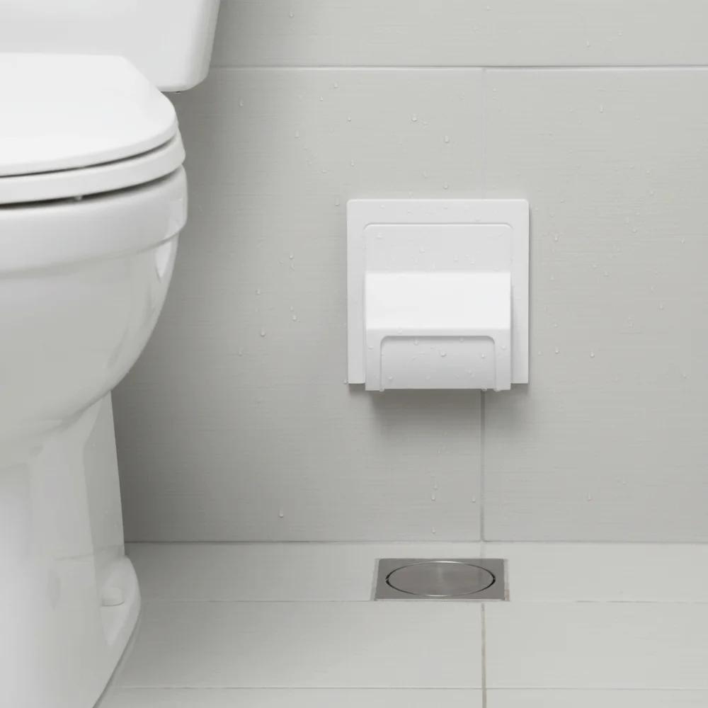 

ABS Material Bathroom Wall Drain Baffle Durable Construction Quick Installation Bathroom Wall Drain Protector