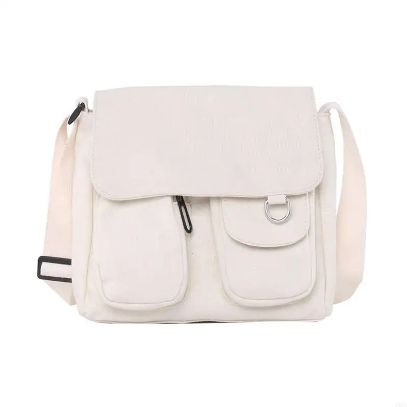 

Shoulder Bag Multiple Pockets Casual Crossbody Bag School Bag 20CA