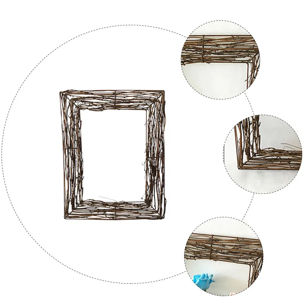 

Garland Base Decoration Christmas Natural Rattan Wreaths Craft Outdoor Supply Twig Dried Branch