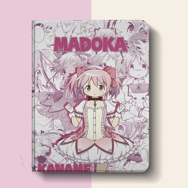 

Розовый чехол в стиле аниме Y2K для iPad Air 11, 10-го и 11-го поколений, A16, 9-го поколения, iPad Pro 11, 4, 5, 10.9 дюймов, 12.9 M2, M3, M4, Mini 7 с держателем для Apple Pencil