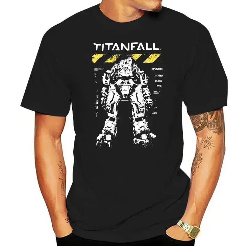 2024 funny summer style Titanfall - Atlas Specs Men's Casual T-Shirt graphic harajuku men clothing oversized cotton tops fashion