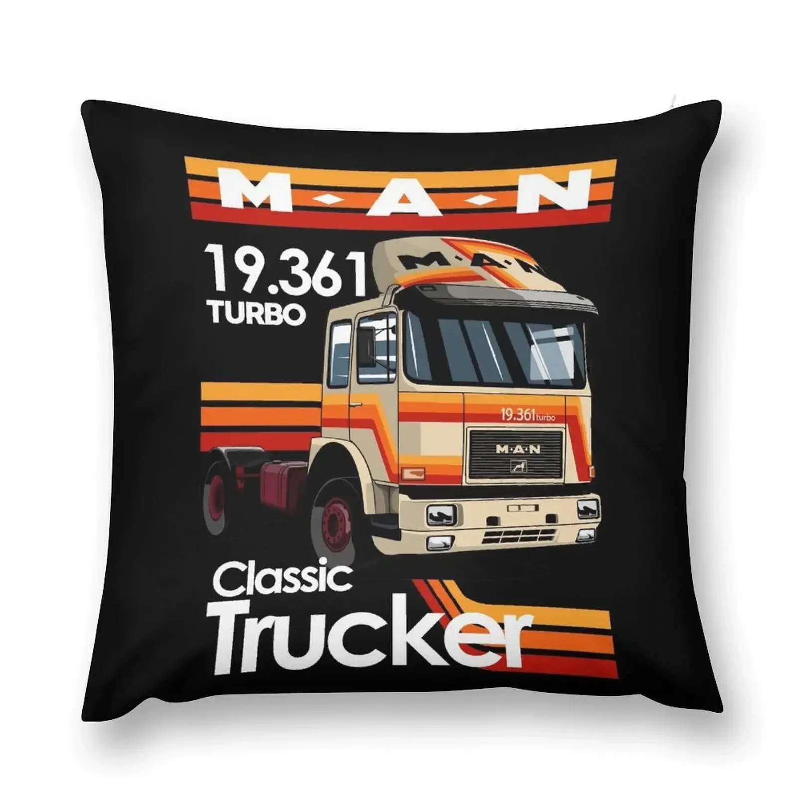 Man Classic Truck by petrothings Throw Pillow Bed pillowcases Sofa Covers Elastic Cover For Sofa ornamental pillows pillow