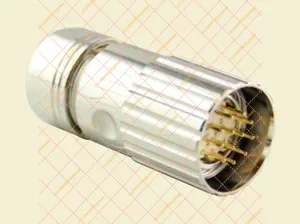New M23 Circular Connector 6/7/9/12/17/19 Pin Male Female Plug M623 for Servo Motor Encoder