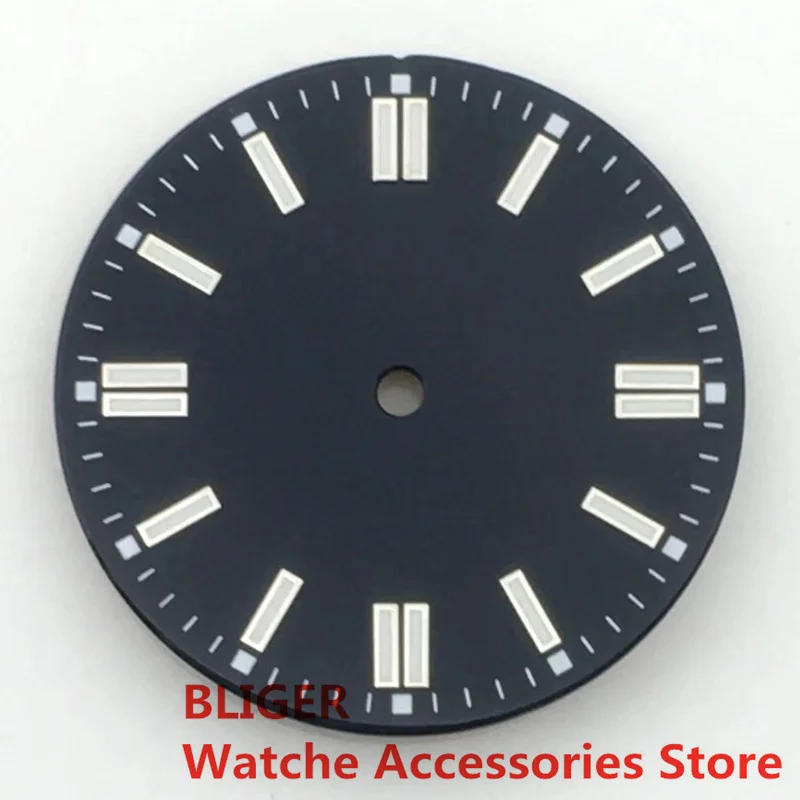 BL 28.5mm/31mm Watch Dial Black Blue Green Red Yellow Green Luminous Fit NH35 NH36 ETA2824 2836 Miyota 8215 DG2813 3804 movement