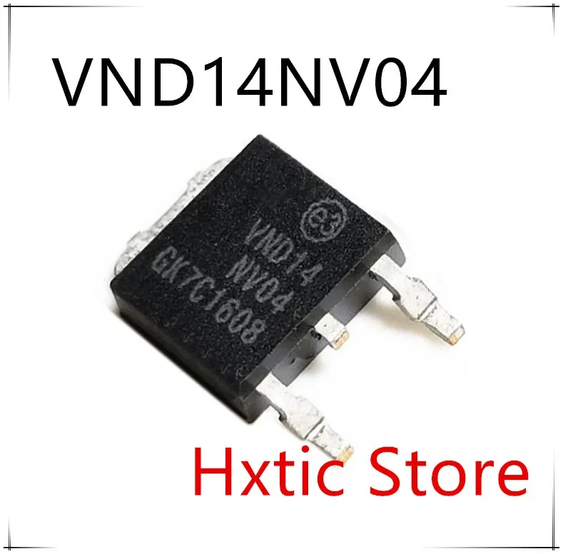 NEW 10PCS/LOT  VND14NV04 VND14 VND14NV04TR-E TO-252 D2PAK MOS FET N-Channel 12A/40V