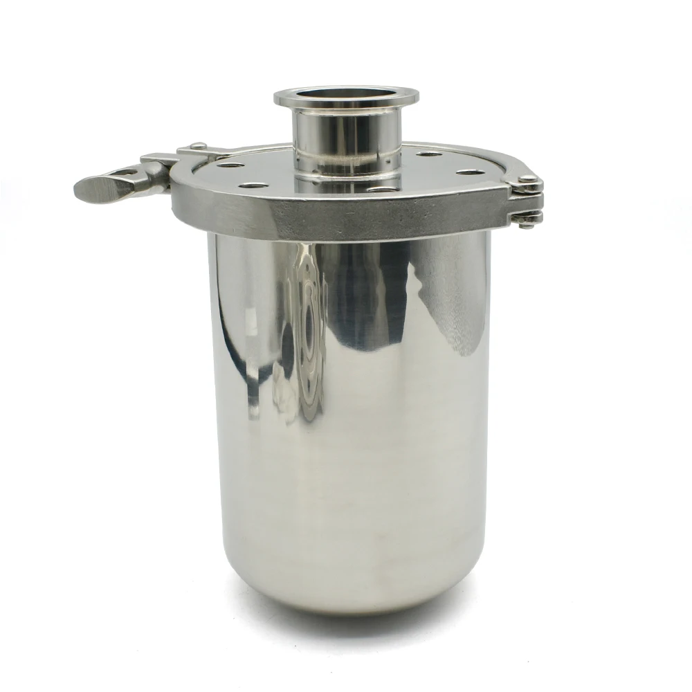 Imagem -02 - Respirador Sanitário em 304 Filtro Feito de Aço Inoxidável 304 Adequado para Pipeline Diâmetro Exterior de 50.5 mm e 64 mm Tri Clamp 2.5 in in Aço Inoxidável