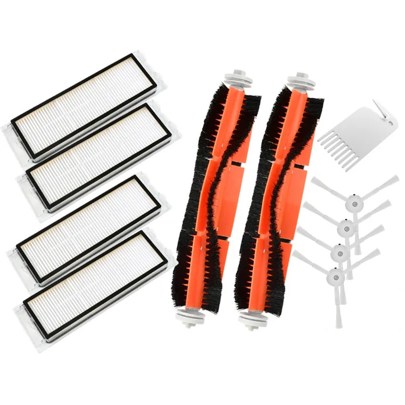 Запчасти для пылесоса Xiaomi 1 s MI 2 Roborock S50 S51 S5, фильтр НЕРА, боковая щетка, основная щетка, пылесборник, аксессуары