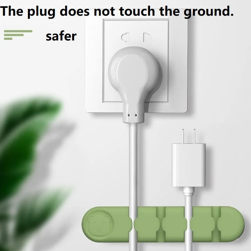 New Cute Cable Holder for Table Cable Protector Organizer Cable Holder Tidy Desk ZMLXQ03