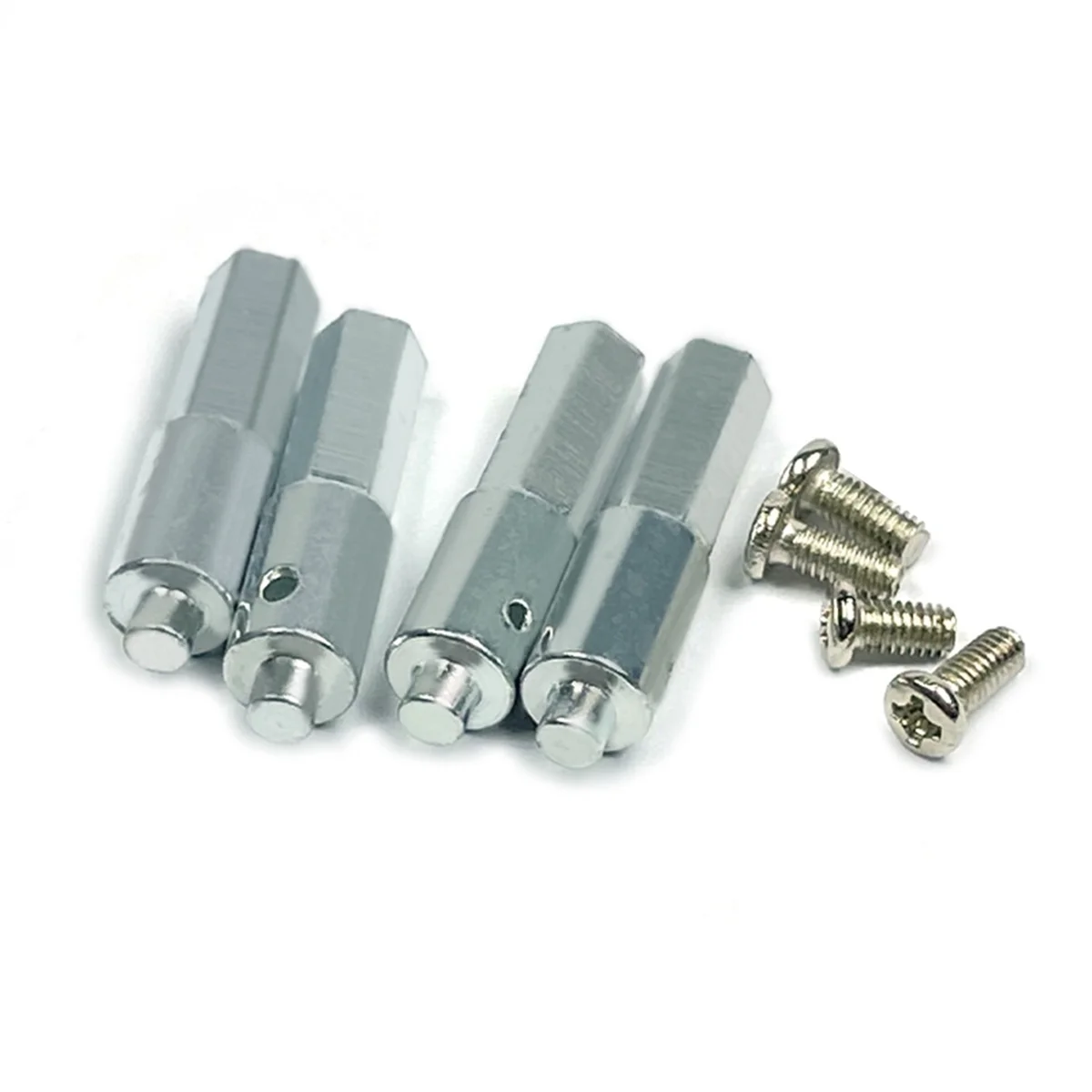 4Pcs LD-P06 Metal Portal Axle Shaft Hex Adapter for LDRC LD-P06 LD P06 Unimog 1/12 RC Truck Car Spare Parts Accessories image 4
