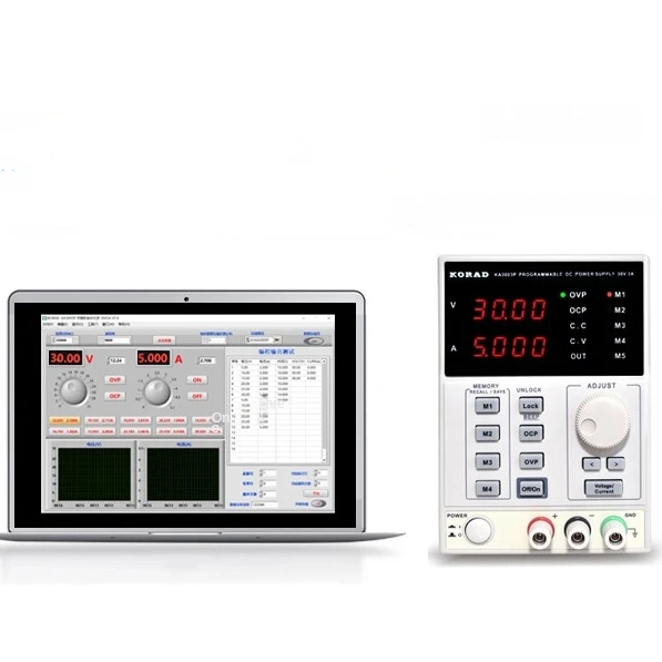 

KA3003D DC programmable power supply with digital panel operation for mobile phone repair laboratory research aging tests