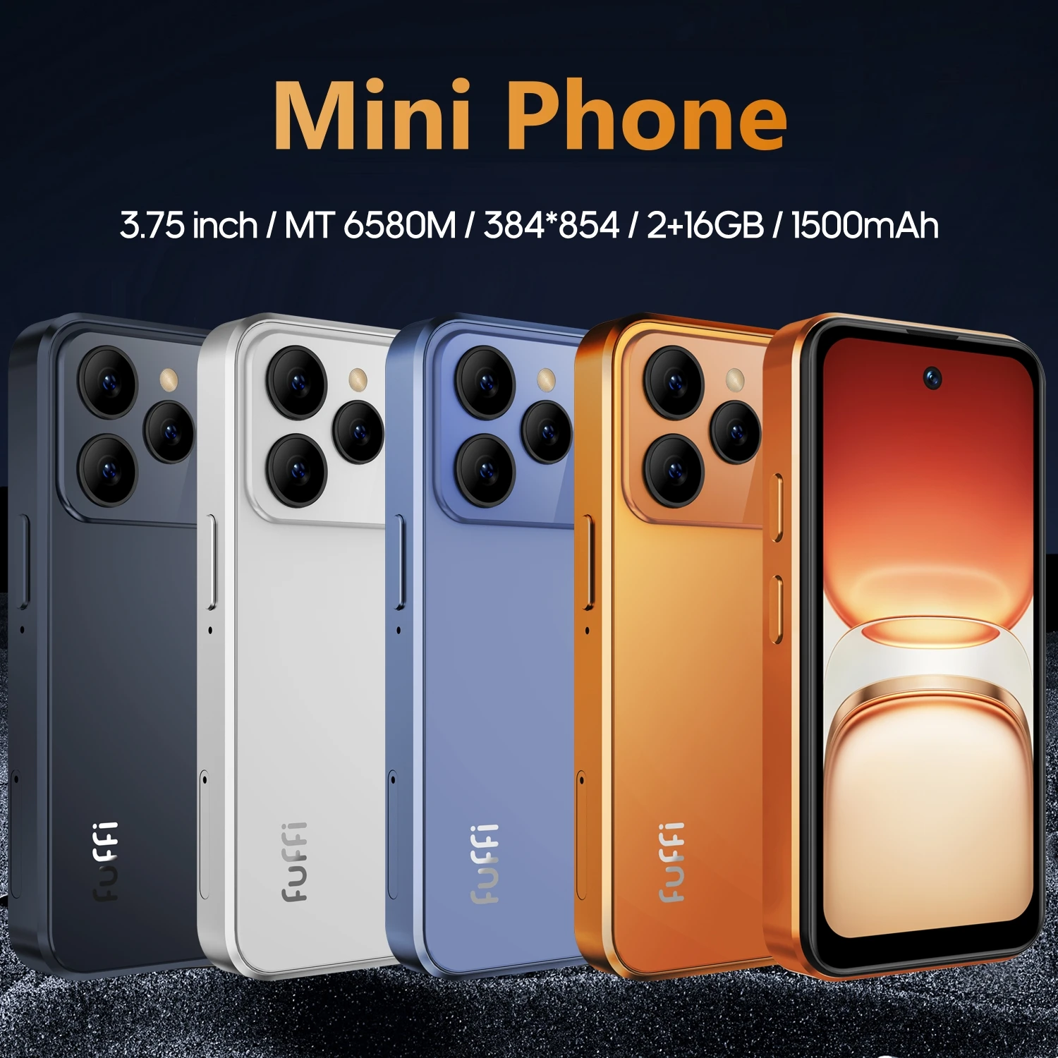 NEW Mini phone M17 Pro 3.75inch 2+16GB ROM Smartphone Android Dual SIM Google Play Store 1500mAh 3G Network Mobile phones Gift