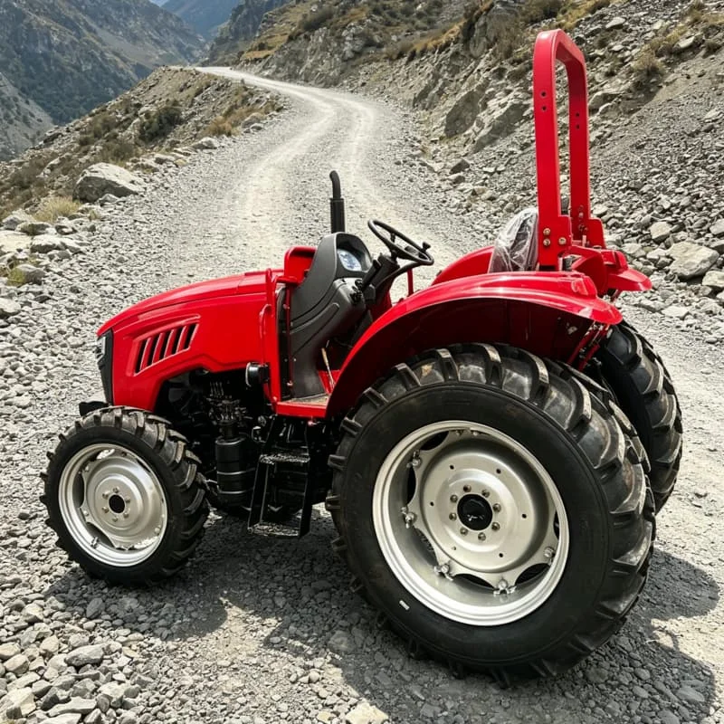 

Customized Top Choice Wheeled Rotary Tiller, Dual CE/EMC Certified, New All-Terrain Cultivator, Four-Wheel Farming Machinery