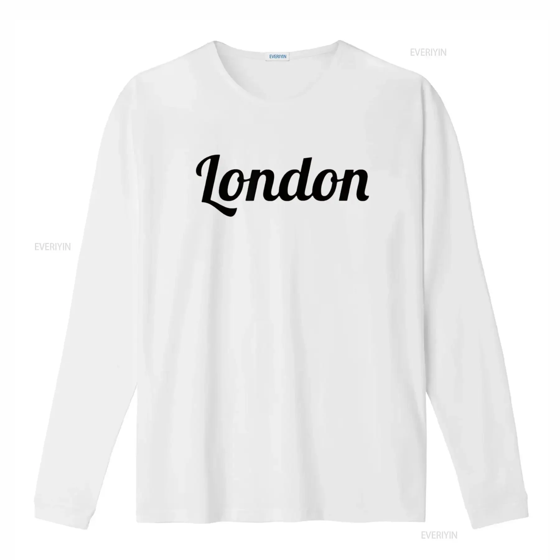 Womens Top That Says the Word LONDON UK England City T Shirt White X Large vintage Washed Casual graphic Soft Slightly fashion