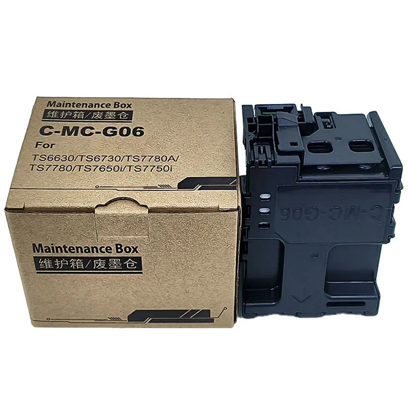 

MC-G06 Резервуар для обслуживания отработанных чернил для принтера Canon TS7720 TR7820 TS7640I TS7740I TS7650i TS7750i TS7770A TS7770
