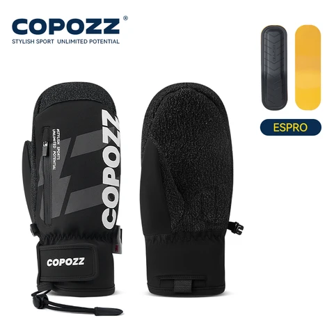 COPOZZ утепленные лыжные перчатки 3M Thinsulate
