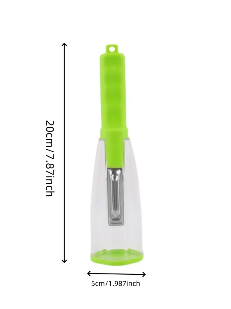 Peeler with storage box household peeler storage type peeler kitchen special anti-splash fruit and vegetable peeler