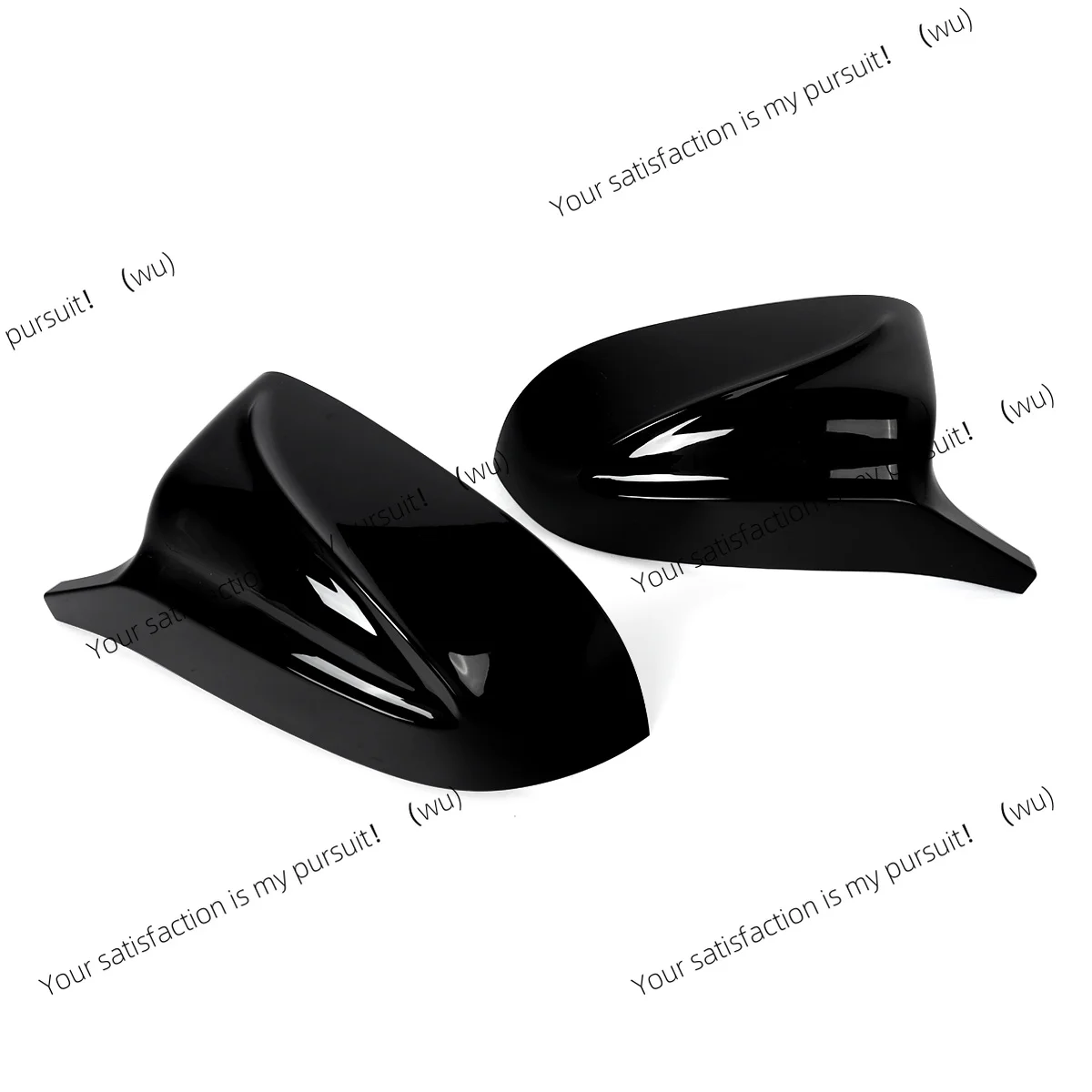 Magickit for BMW X3 G01 X4 G02 X5 G05 X6 G06 X7 G07 Mirror Cover Caps M Style Gloss Black Car Rear View Side Mirror Cover Trim view 5