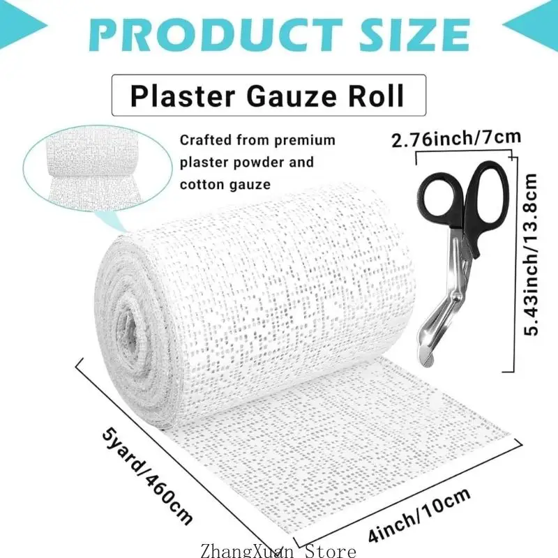 12/32er-Pack Pflaster-Gaze-Verbandset für Kunsthandwerksprojekte und den Einsatz Klassenzimmer 3XUF – Detail 6