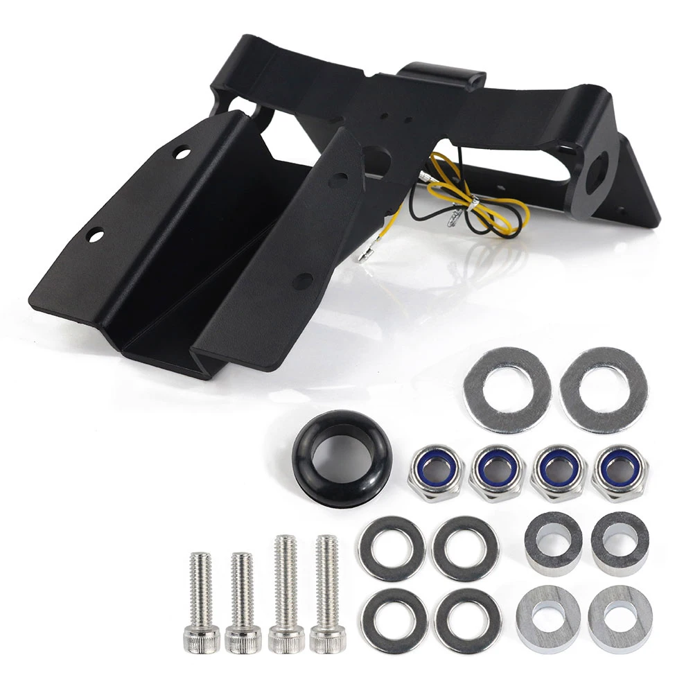 Motorcycle For Honda NC750X 2021 2022 2023 2024 Rear NC 750X License Plate Holder Bracket with Light Tail Tidy Fender Eliminator