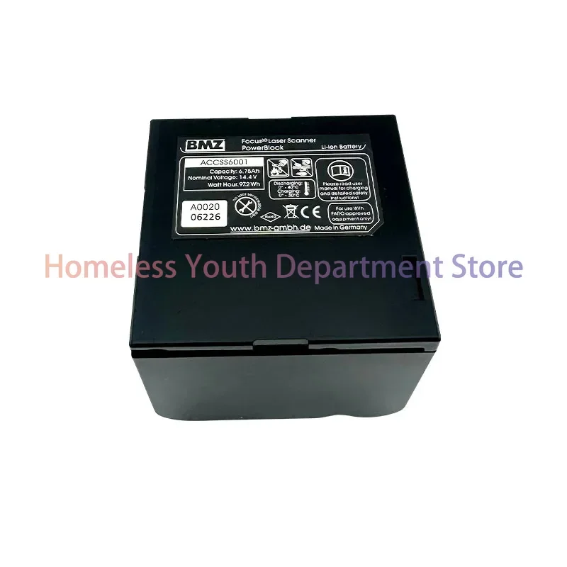 ACCSS6001 Battery for TX5 Faro 3D Laser Scanner X120 S20 X330