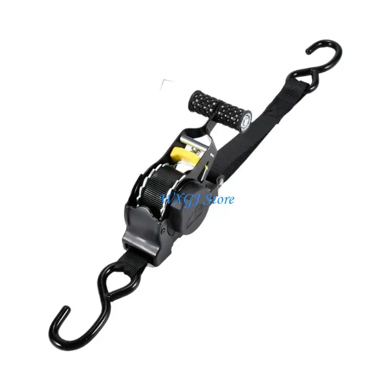 37JE 2PCs Fast Release Spring Filled Spring Cables for Motorbike Cycle Camping Gear Burden Transport Impermeable Secure Belts