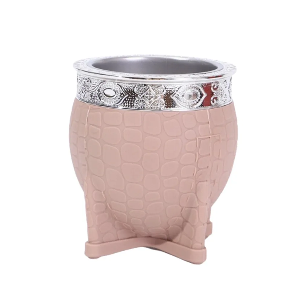 

Креативная кружка из нержавеющей стали с двойными стенками, 180 мл, с плоским дном, антикоррозийная, с узором под черепаховый панцирь, для гостиной