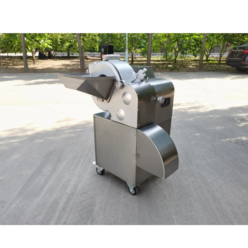 Top Quality Industrial Kimchi Dicing Machine 300-400KG/H Electric Fruit Vegetable Slicer Potato Onion Fruit Dicing Machine