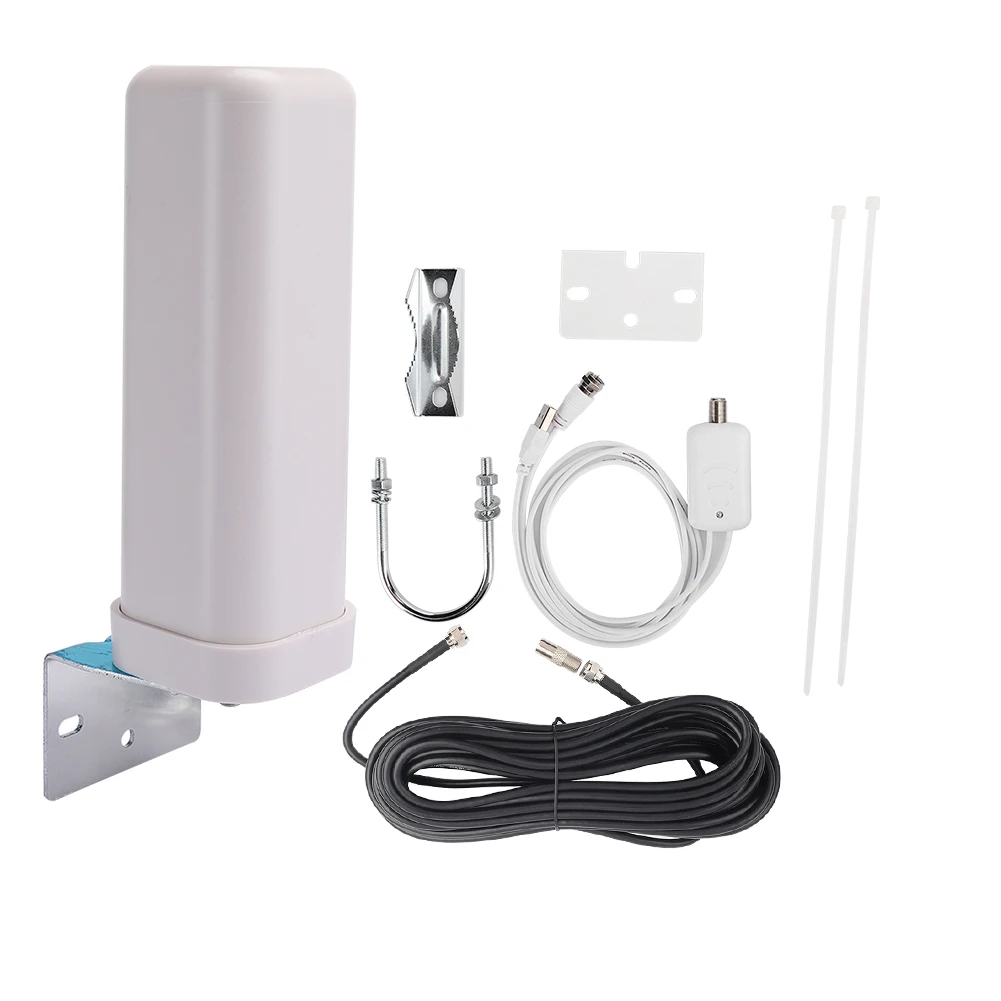 Duke Outdoor Digital TV Antenna Indoor and Outdoor DTMB HD Signal Receiver 4K 1080p ATSC With Amplifier Accessori