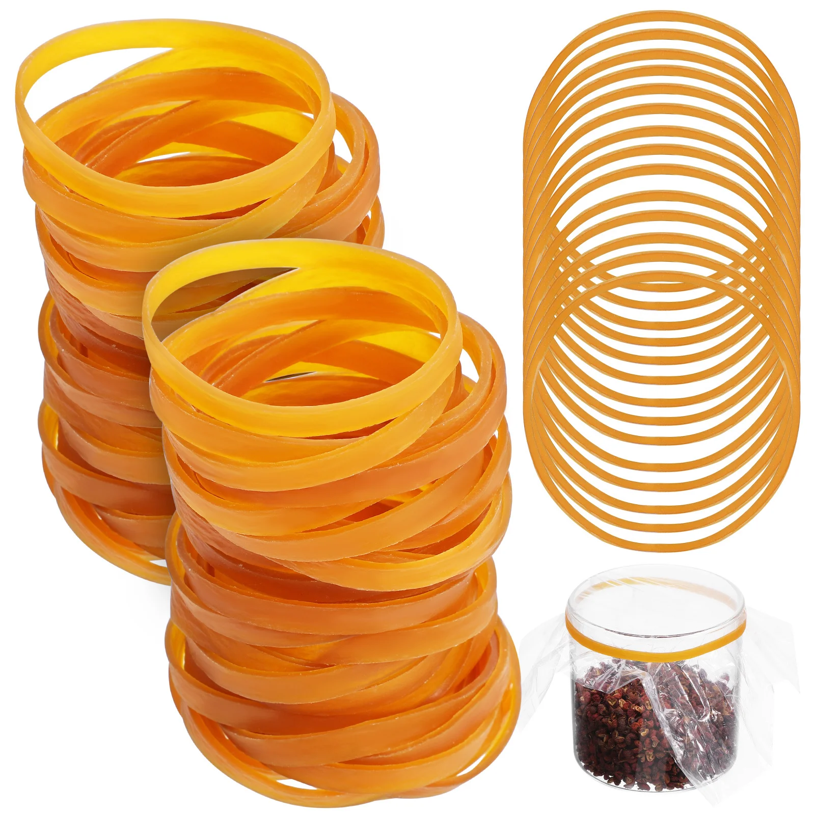 350 قطعة من الأربطة المطاطية العريضة شريط مرن سميك قوي لمكتب المدرسة اللوازم المنزلية استخدام الحرف اليدوية المنزلية بالون