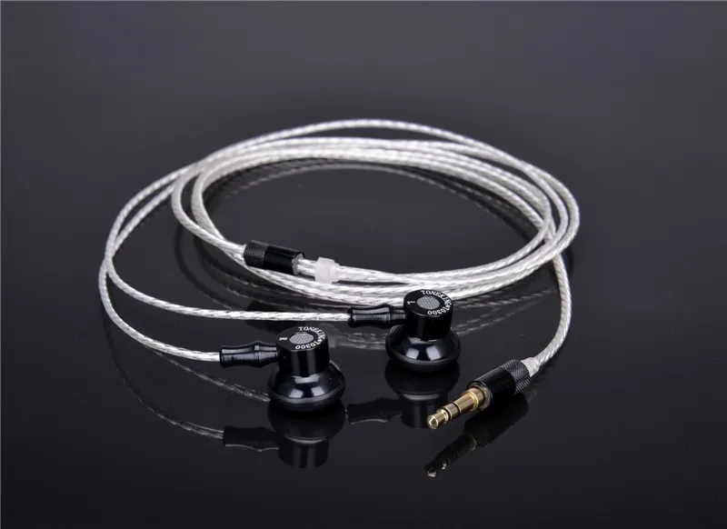 Original Go Pro MusicMaker TO300 In Ear Earphone High Impedance 300ohm Flat Head Plug Hifi DJ Earburd TONEKING Alloy Tune Earset