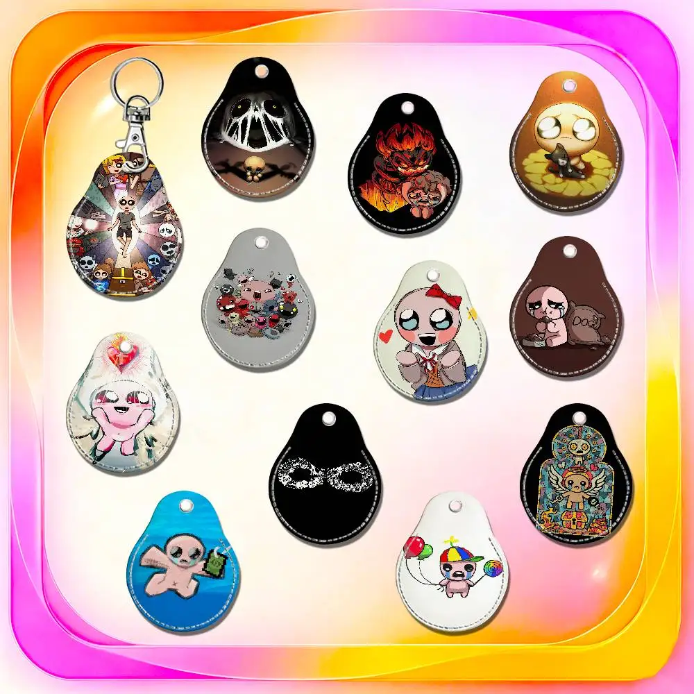 For The Binding Of Isaac For AirTag Case Card Holder Keychain ID Credit Bank Access Badge For Air Tag Case Shell