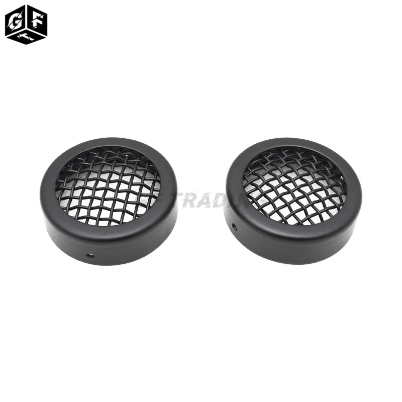 Motorcycle Front Rear Turn Signal Light Indicator Grill Bezel Cover for Harley Sportster XL1200 XL883 X48 Motorcycle Accessories