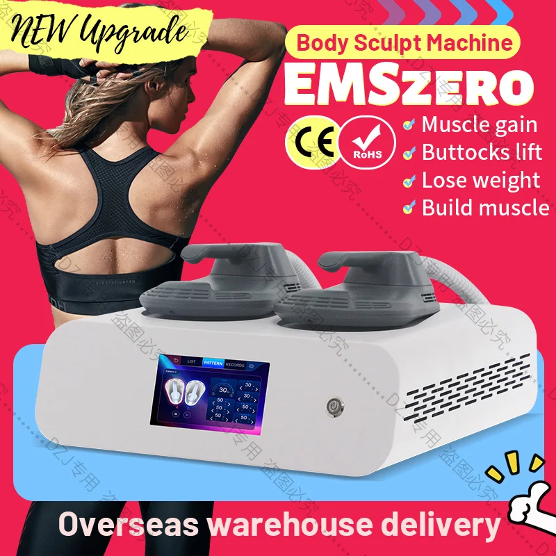 Profissional 6500w emszero rf máquinas em corpo magro estimulação muscular pro ultra esculpir construir equipamentos de queima de gordura muscular 2025