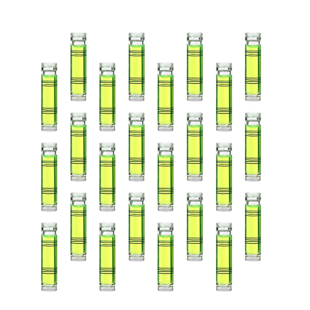 Bubble Spirit Level 50Pcs Bubbles Horizontal Rulers Mini Cylindrical Level Rv Standard Levels Camping Trailer Photo